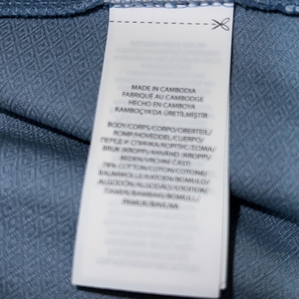 RLX Golf Techy Terry Outerwear Blue Multi Full Zip Vest - Picture 8 of 13
